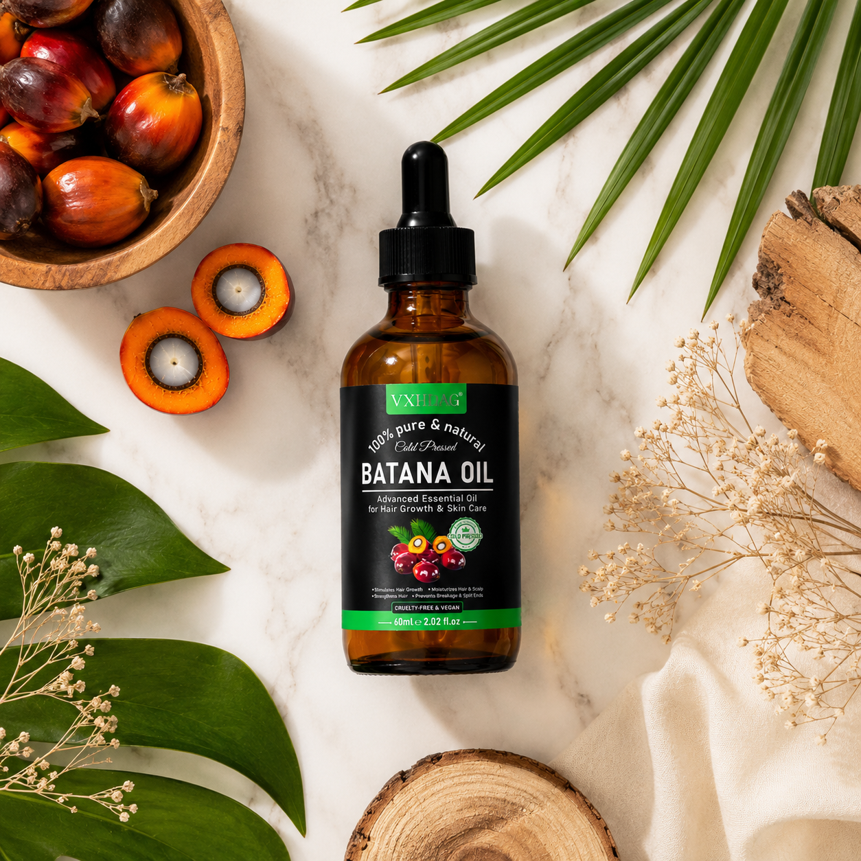 Aceite de Batana 100% Natural — 60 ml